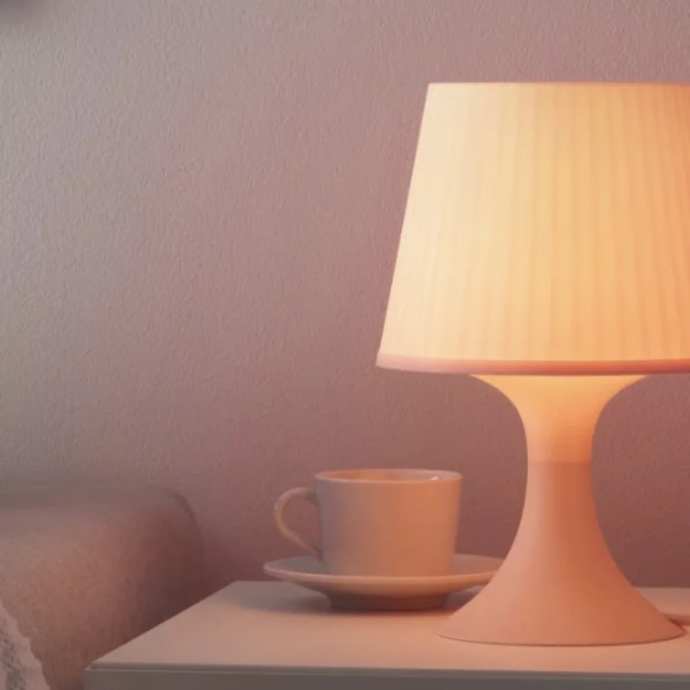 IKEA Cream Table Lamp